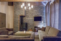 Les Balcons de Val Thorens PLATINUM - woonkamer inrichting 1